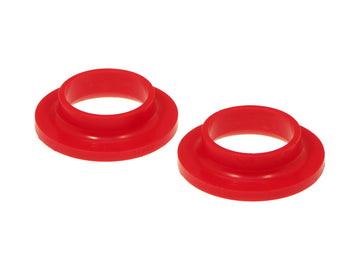 Aisladores de resorte helicoidales universales Prothane - Par - Rojo