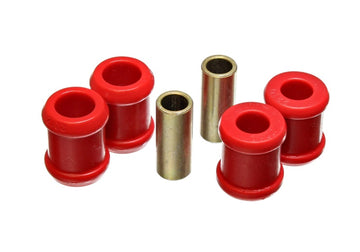 Energy Suspensión 88-98 GM Silverado 1/2 Ton C-10/C1500 P/U 2WD Juego de bujes de choque trasero rojo