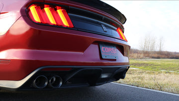 Corsa 2016+ Ford Mustang GT350 Escape de tubo doble X de 3 pulgadas