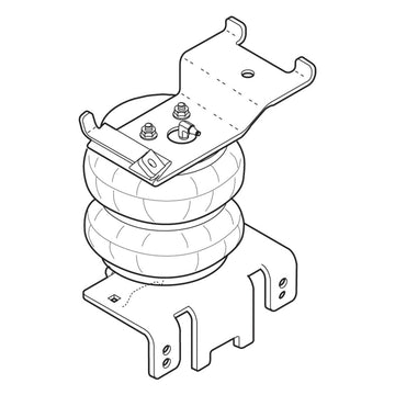 Kit de resorte auxiliar de aire Firestone Ride-Rite trasero 04-15 Nissan Titan 2WD/4WD (W217602355)