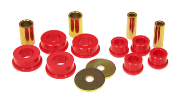 Prothane 98-05 Subaru WRX Bujes de brazo de control delantero - Rojo