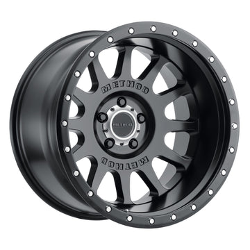 Method MR605 NV 20x9 -12 mm Offset 5x150 110,5 mm CB Rueda negra mate