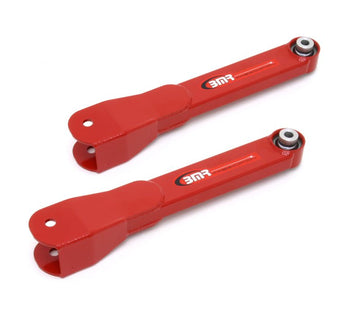 BMR 10-15 5ta generación Camaro trasero sin ajuste. Brazos de arrastre con cojinetes esféricos - Rojo