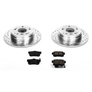 Power Stop 04-08 Acura TL trasero Z23 Evolution Kit de freno deportivo