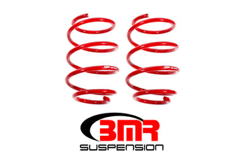 BMR 16-17 6ta generación Camaro V8 versión de rendimiento delantero resortes de descenso - Rojo