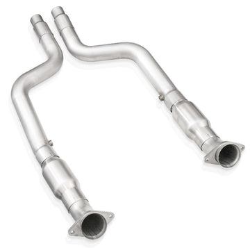 Steel Works 15-21 Dodge Challenger/Charger 6.2L/6.4L Kit de tubo central catted de alto flujo de 3 pulgadas