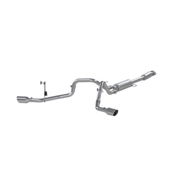 MBRP 2021+ Ford F-150 5.0L/3.5L/ 2.7L Ecoboost 3 pulgadas Cat Back 2.5 pulgadas Salida doble dividida T409 Escape