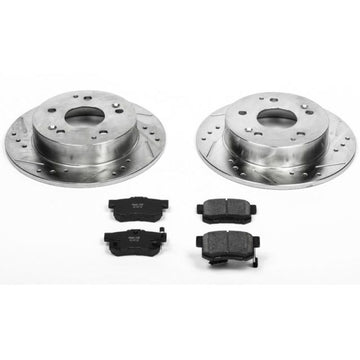 Power Stop 97-01 Acura Integra Kit de freno deportivo trasero Z23 Evolution