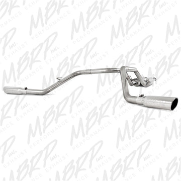 MBRP 2009-2010 Toyota Tundra 5.7L EC-Std. &amp; SB/CC-SB Cat Back Doble lado dividido