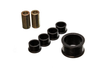 Energy Suspensión 02-09 Nissan 350Z / 03-07 Infiniti G35 Coupe Juego de bujes de piñón y bastidor negro