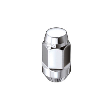 Tuerca hexagonal McGard (estilo abultado de asiento cónico) M14X1.5 / 13/16 Hex / 1.945in. Longitud (paquete de 4): cromado