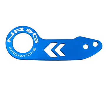 Gancho de remolque trasero universal NRG - Azul anodizado