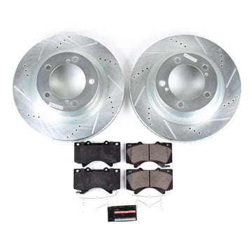 Power Stop 16-18 Lexus LX570 Kit de freno deportivo delantero Z23 Evolution