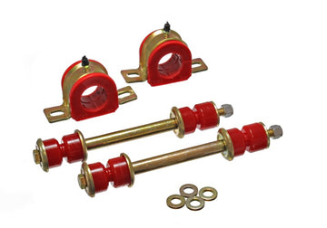Energy Suspensión 01-06 C2500 HD Silverado 2WD Rojo 1.417 in Juego de bujes de barra estabilizadora delantera