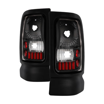 Xtune Dodge Ram 1500/2500/3500 94-01 Luces traseras estilo europeo negro ALT-ON-DRAM94-BK