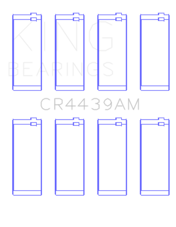 King Engine Bearings BMW M10 (Size STD) Rod Bearing Set
