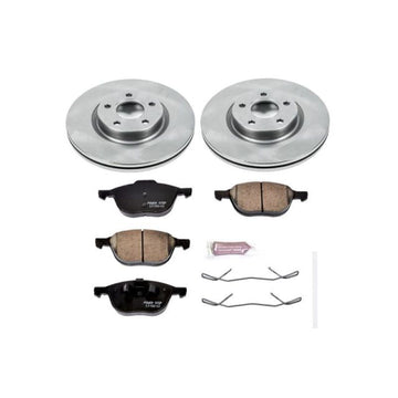 Power Stop 13-17 Ford C-Max Kit de freno delantero autoespecializado