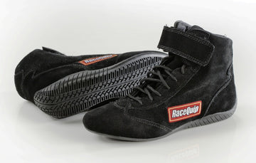 Zapato de carrera RaceQuip SFI negro 8.0