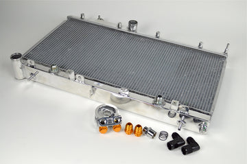 CSF 08-15 Subaru WRX/STI Radiador de 2 filas con enfriador de aceite incorporado