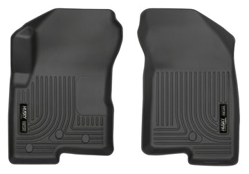 Husky Liners 07-12 Dodge Caliber / 07-12 Jeep Compass WeatherBeater Revestimientos de piso negros para primera fila