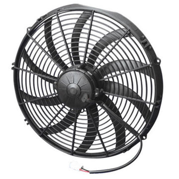 Ventilador de alto rendimiento SPAL 1959 CFM de 16 pulgadas - Empuje / Curvo (VA18-AP71/LL-59S)