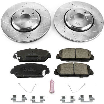 Kit de freno deportivo Power Stop 17-18 Acura ILX delantero Z23 Evolution