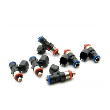 DeatschWerks Bosch EV14 Inyectores universales compactos de 40 mm y 42 lb/h (juego de 6)