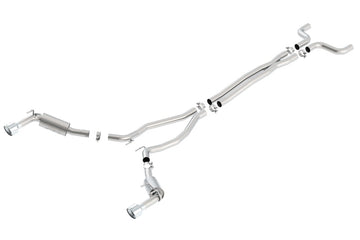 Borla 14-15 Chevy Camaro SS 6.2L V8 Salida trasera dividida única ATAK Catback Escape