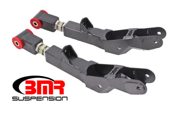 BMR 10-15 5ta generación Camaro brazos de control inferiores traseros en el automóvil Adj. (Poliuretano) - Hammertone negro