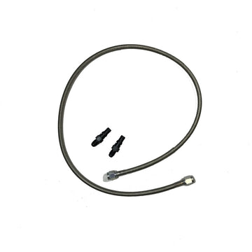 McLeod Line Assy Mustang 2005-Up 36 pulgadas con accesorios de clip de cable macho
