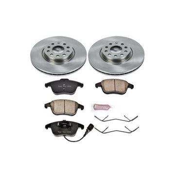 Power Stop 15-18 Audi Q3 Kit de freno delantero autoespecializado