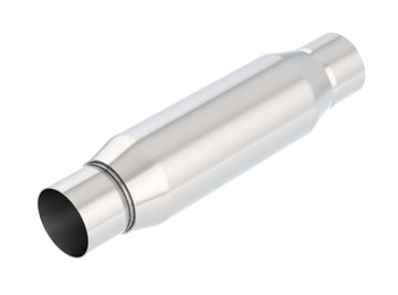Opción de resonador Borla CrateMuffler 2,5 pulg. Centro/Centro 3,5 pulg. Redondo x 10 pulg.