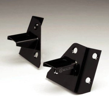 KC HiLiTES 86-95 Jeep YJ Juego de soportes de montaje de luz para bisagra de parabrisas (par) - Negro