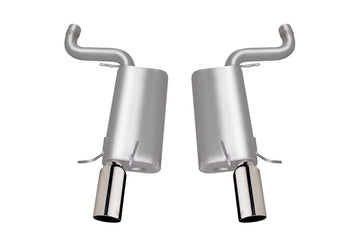 Gibson 06-08 Cadillac STS V 4.4L 2.5in Axle-Back Dual Exhaust - Stainless