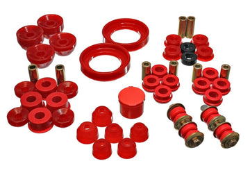 Energy Suspensión 90-93 Honda Accord/Odyssey Rojo Hyper-Flex Master Juego de bujes