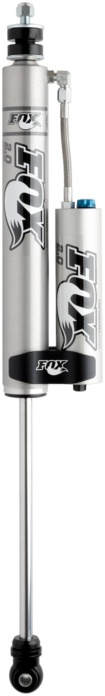 Fox 07+ Jeep JK 2.0 Serie de fábrica 11.6 pulgadas. Amortiguador delantero R/R de cuerpo liso con ajuste de CD. / 4-6 pulgadas. Elevar