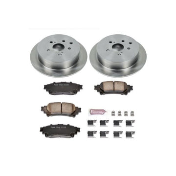 Power Stop 10-15 Lexus RX350 Kit de freno trasero autoespecializado