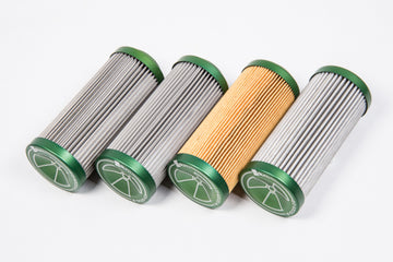 Elemento de filtro de combustible de repuesto de microvidrio de 6 micras de ingeniería de radio