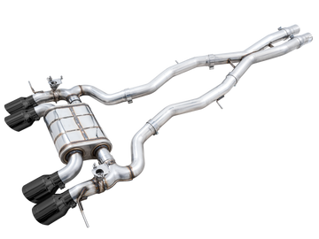 Escape Catback AWE SwitchPath para BMW G8X M3/M4 - Puntas Diamond Black