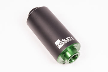 Kit de filtro de combustible de alto flujo de Radium Engineering con filtro inoxidable de 10 micras