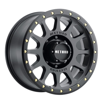 Method MR305 NV 18x9 +18mm Offset 8x6.5 130.81mm CB Rueda negra mate