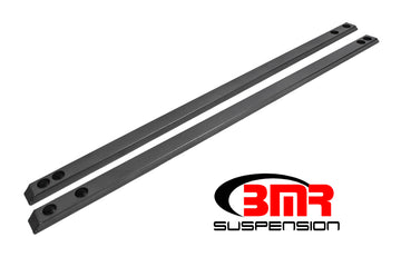 BMR 15-17 S550 Mustang Rieles de elevación para chasis de perfil súper bajo - Hammertone negro