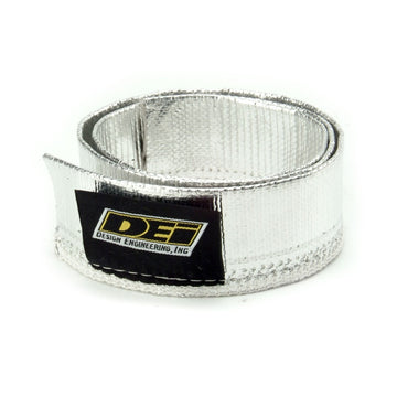 Funda térmica DEI de 1-1/4 pulgadas de diámetro interior x 3 pies - Funda aluminizada - Borde cosido