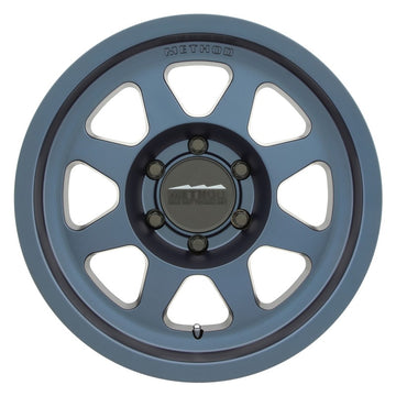 Method MR701 17x8.5 0mm Offset 6x5.5 106.25mm CB Rueda Azul Bahía