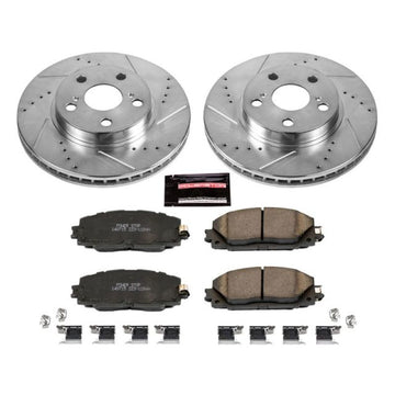 Power Stop 11-17 Lexus CT200h Kit de freno deportivo delantero Z23 Evolution