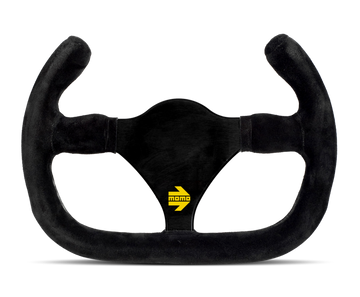Momo MOD27/C Steering Wheel 270 mm -  Black Suede/Black Spokes