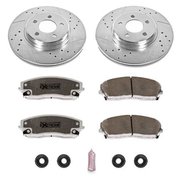 Power Stop 05-19 Chrysler 300 Kit de freno delantero Z26 Street Warrior