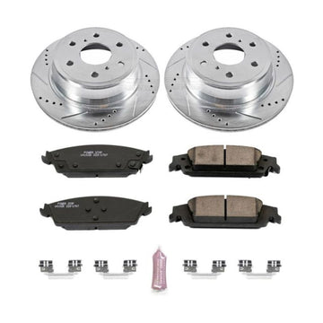 Power Stop 15-19 Cadillac Escalade Kit de freno deportivo trasero Z23 Evolution