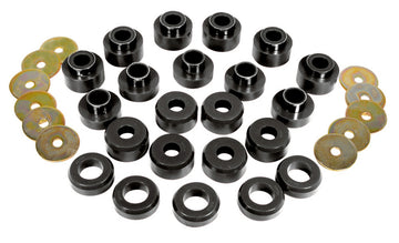 Kit de montaje de carrocería Prothane 97+ Jeep TJ - Negro