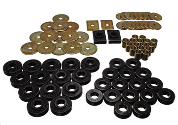 Energy Suspension GM Body Mount Set - Black